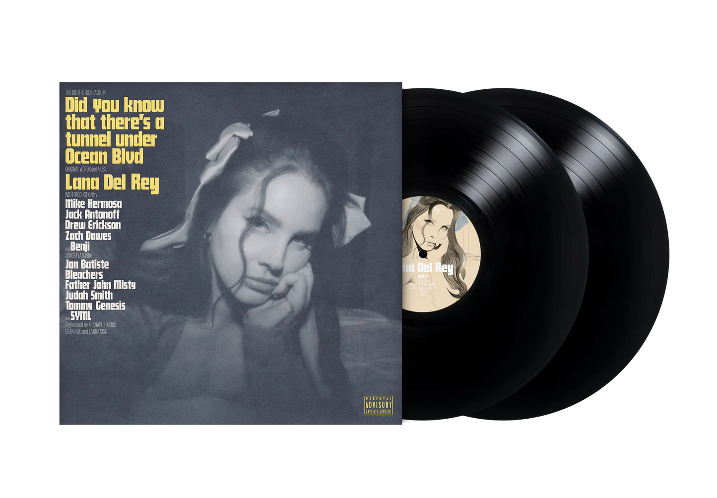LANA DEL REY - Did You Know That There's a Tunnel Under Ocean Blvd, 2xLP gatefold vinyl