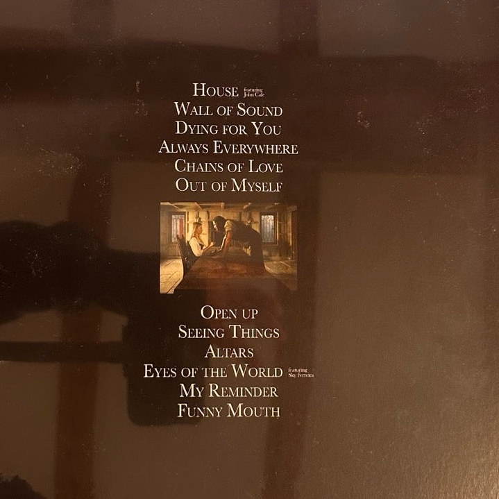 charli xcx wuthering heights record back cover tracklist