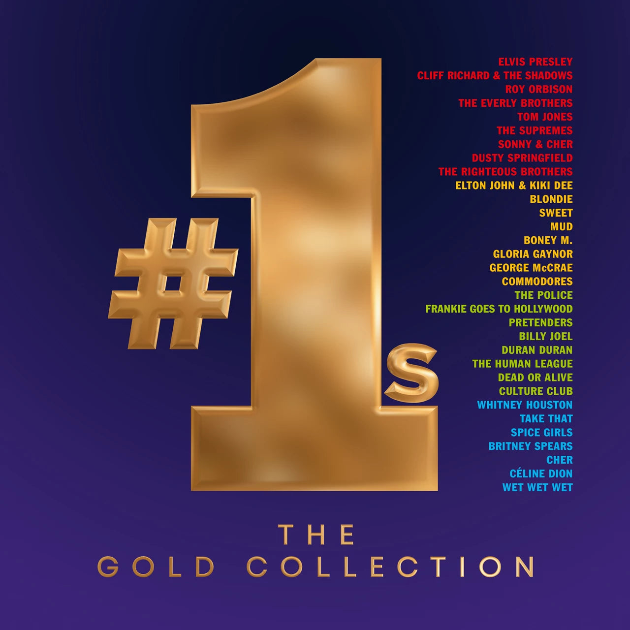 0602488525787 #1s - The Gold Collection - Various - 2xLP vinyl