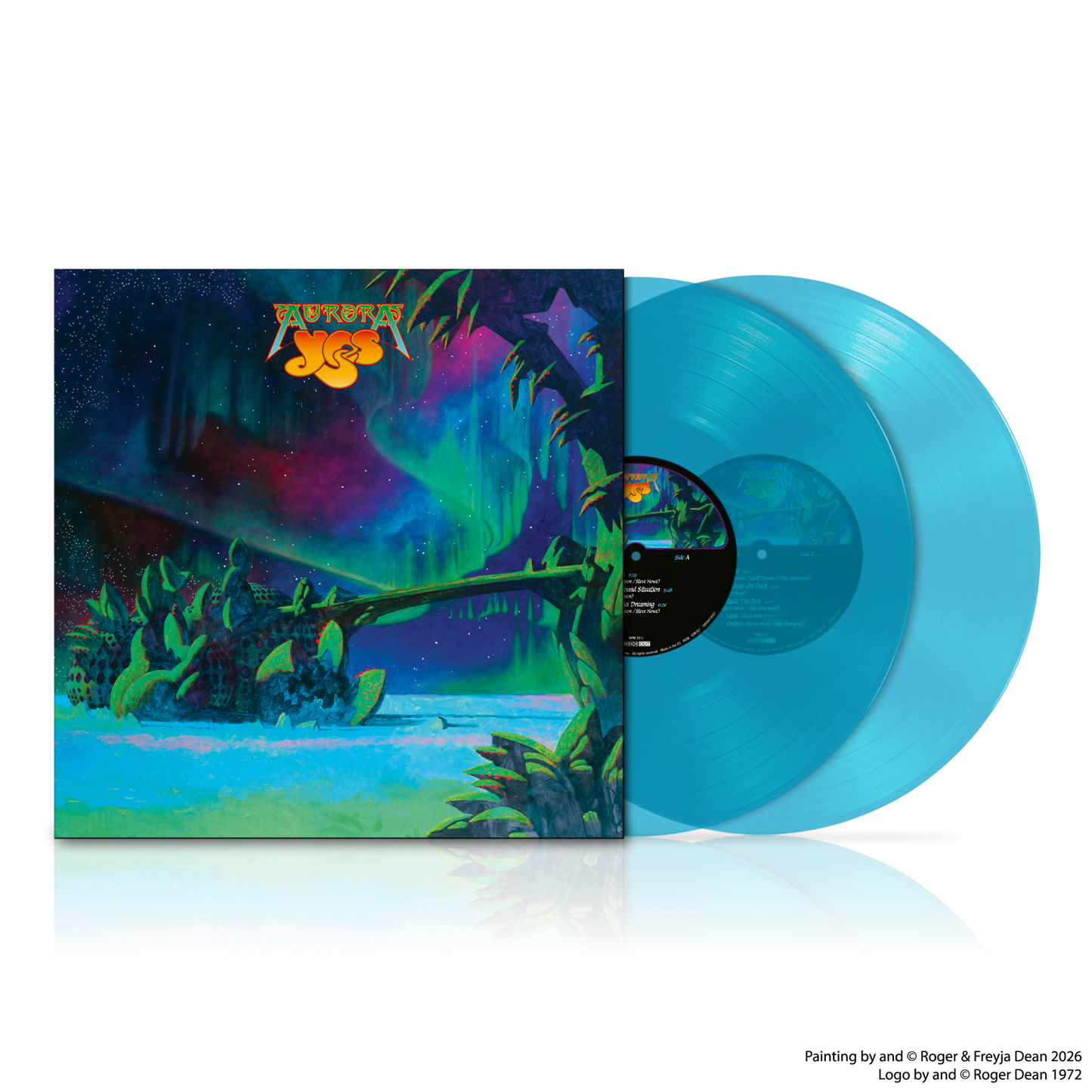 Yes - Aurora, Retail Exclusive Transparent Light Blue 2xLP Vinyl