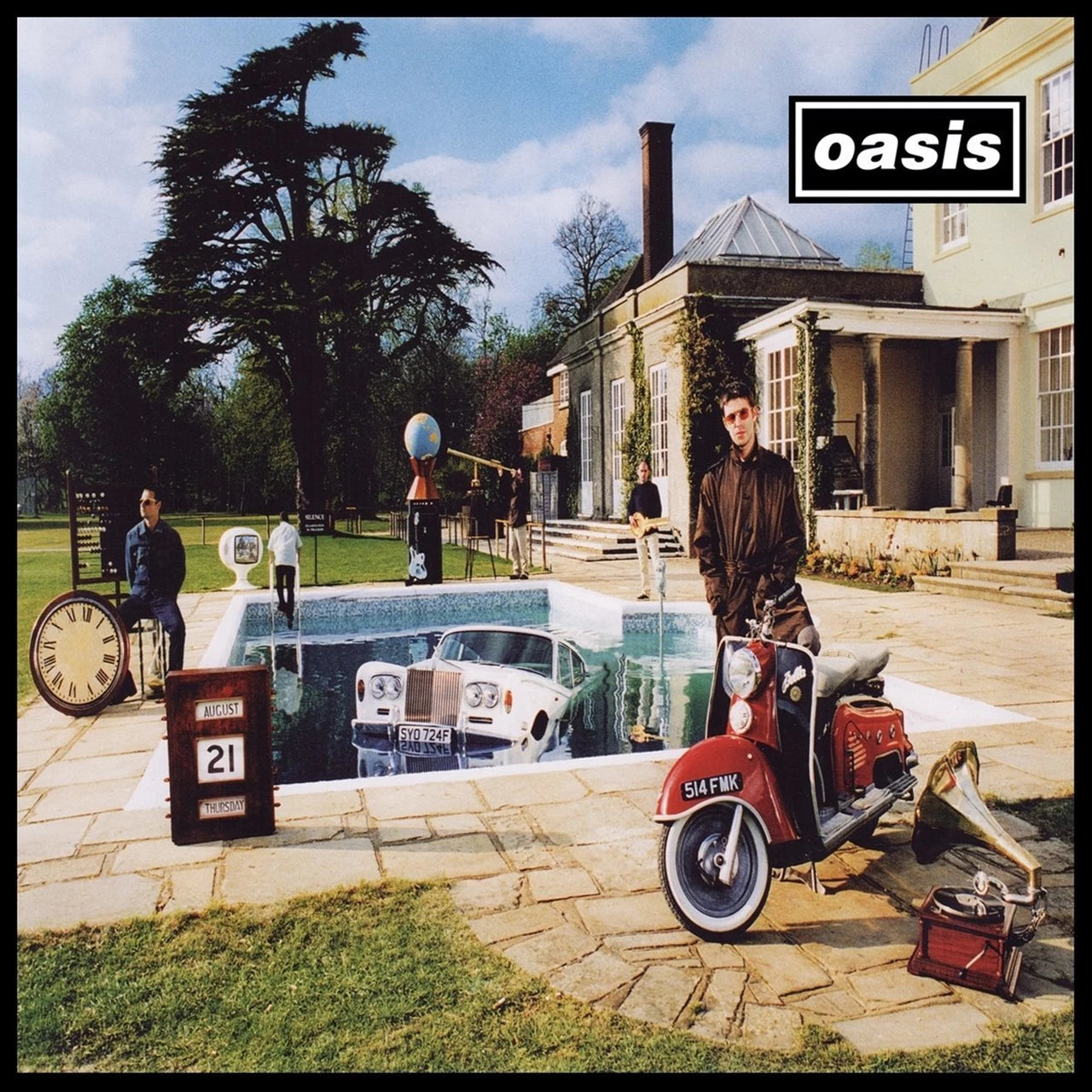 Oasis - Be Here Now, 2xLP Vinyl close up 2