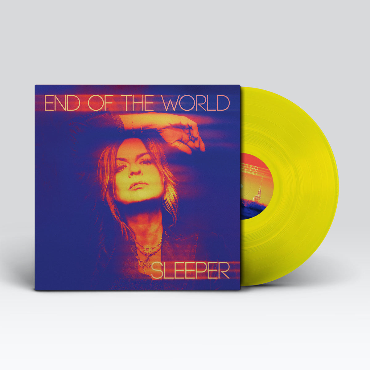 End Of The World, Limited Edition Indies Exclusive Yellow Highlighter Vinyl, by Sleeper