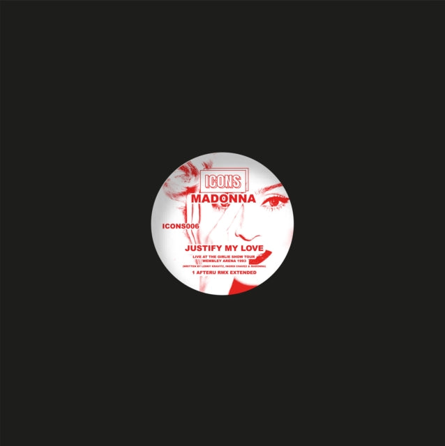 MADONNA - Justify My Love - red vinyl