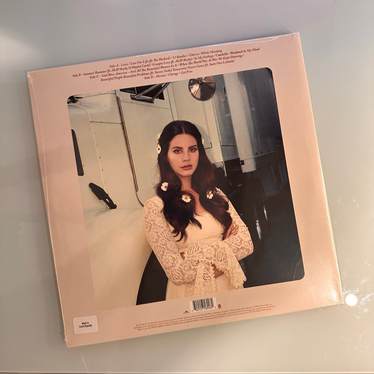 lana del rey lust for life record back