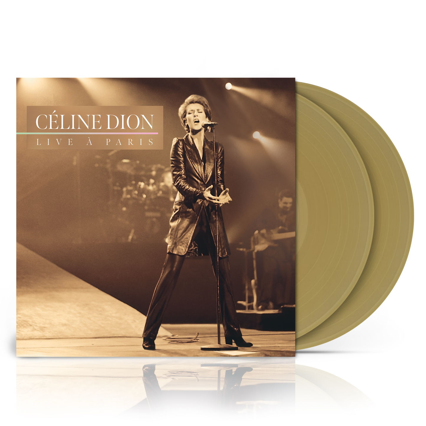 Céline Dion - Live à Paris, 2xLP Golden Tan Vinyl