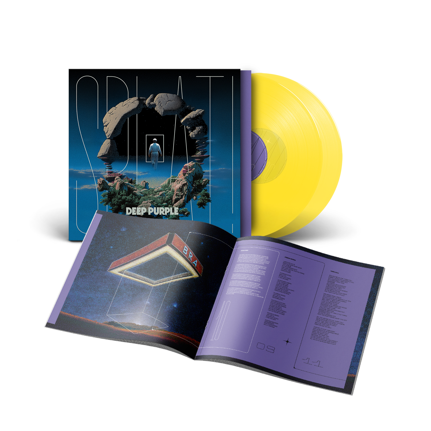 Deep Purple - Splat! 180g 2xLP Transparent Yellow Vinyl – POPSTORE