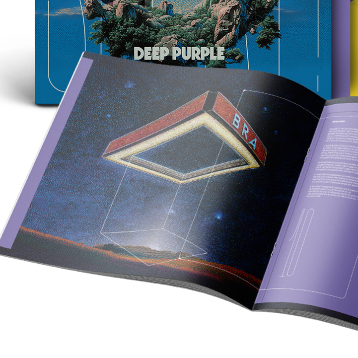 Deep Purple - Splat! 180g 2xLP Transparent Yellow Vinyl booklet