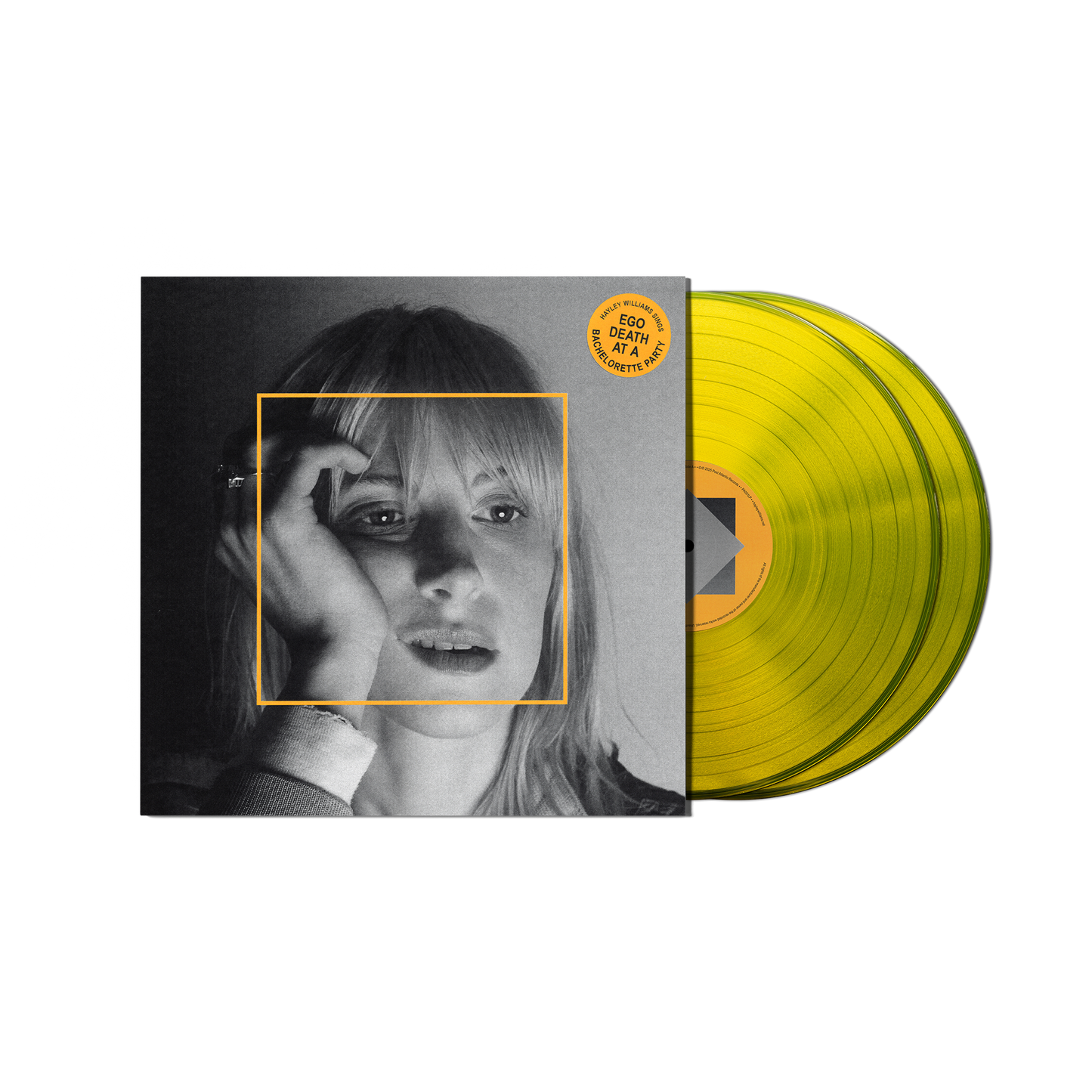 HAYLEY WILLIAMS - Ego Death At A Bachelorette Party, indies yellow highlighter 2xLP vinyl