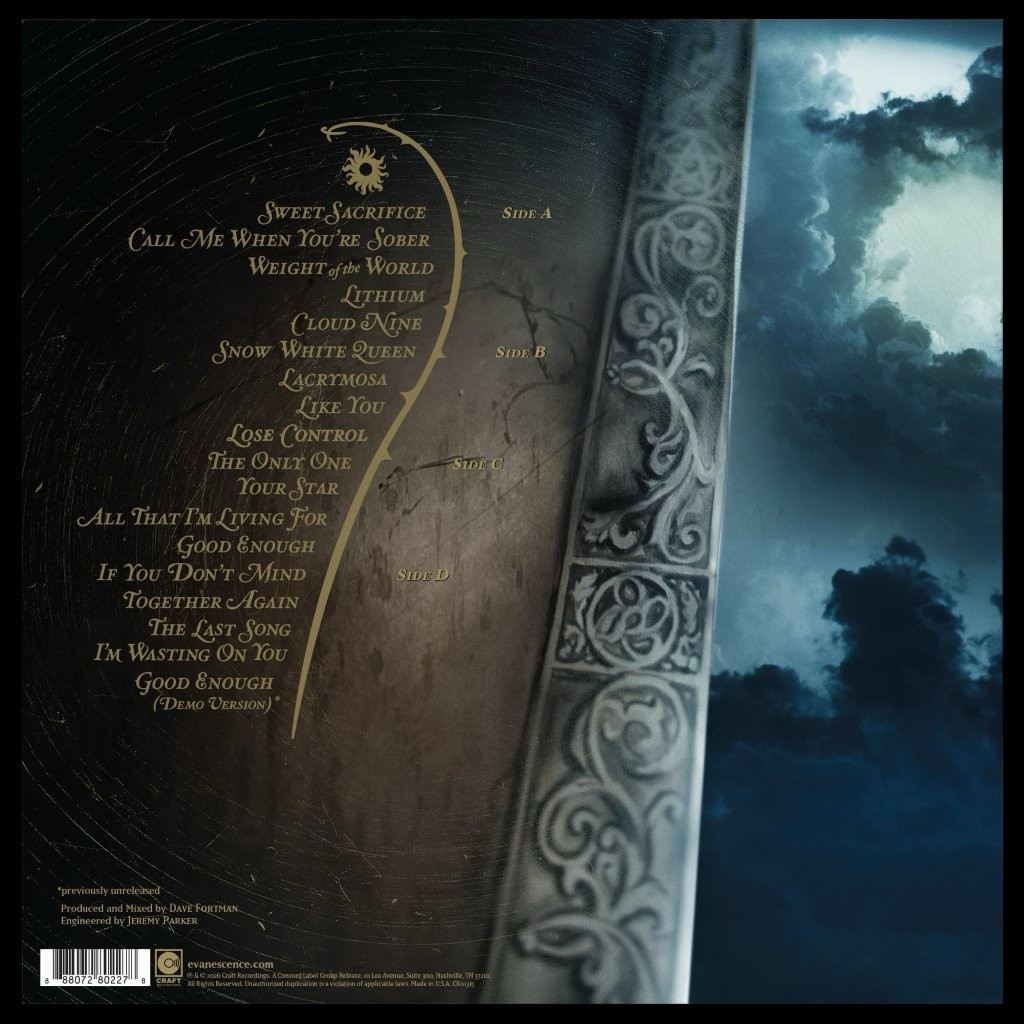 The Open Door (Deluxe Edition), Indies Exclusive back cover