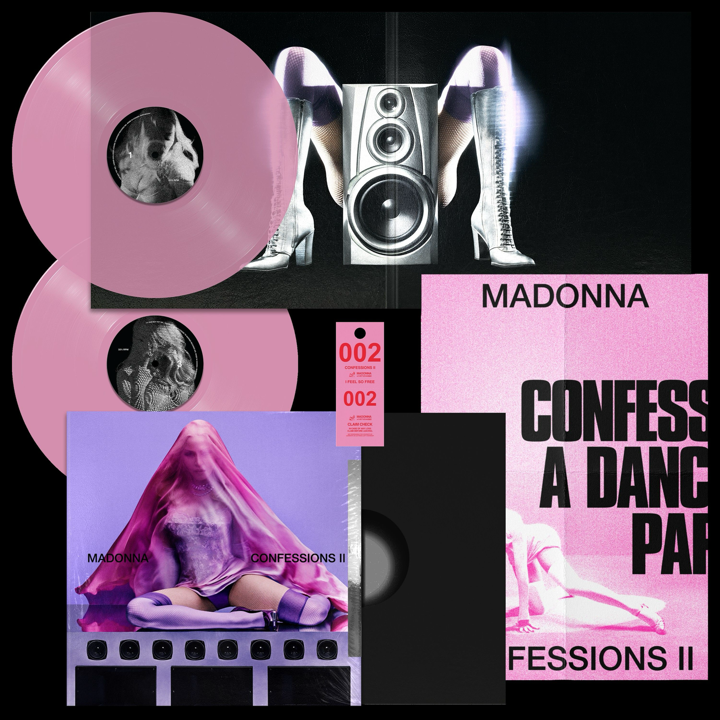 Madonna - Confessions II, 16-Track Standard 2xLP Vinyl Set
