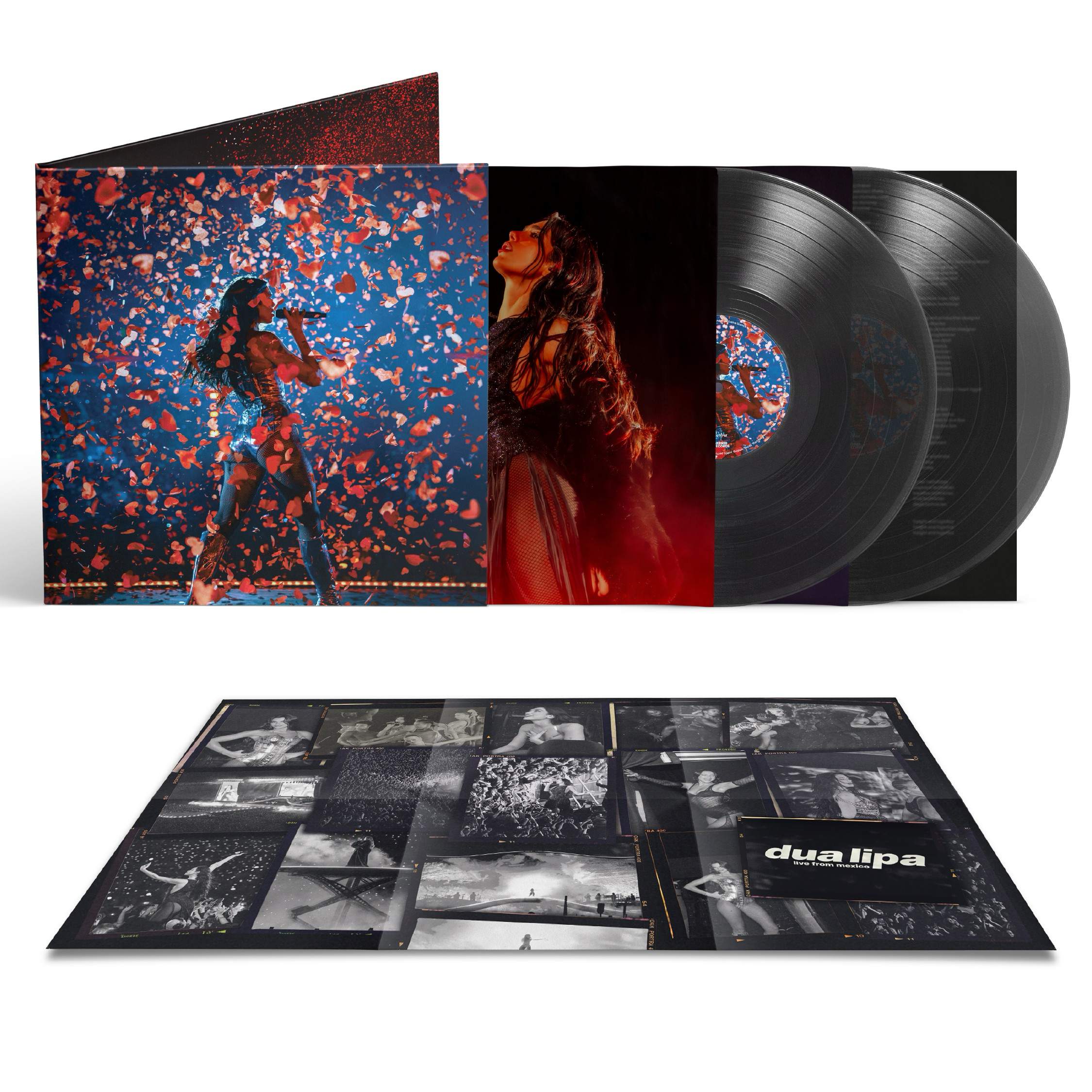 Dua Lipa - Live From Mexico, 2xLP Black Ice Vinyl – POPSTORE