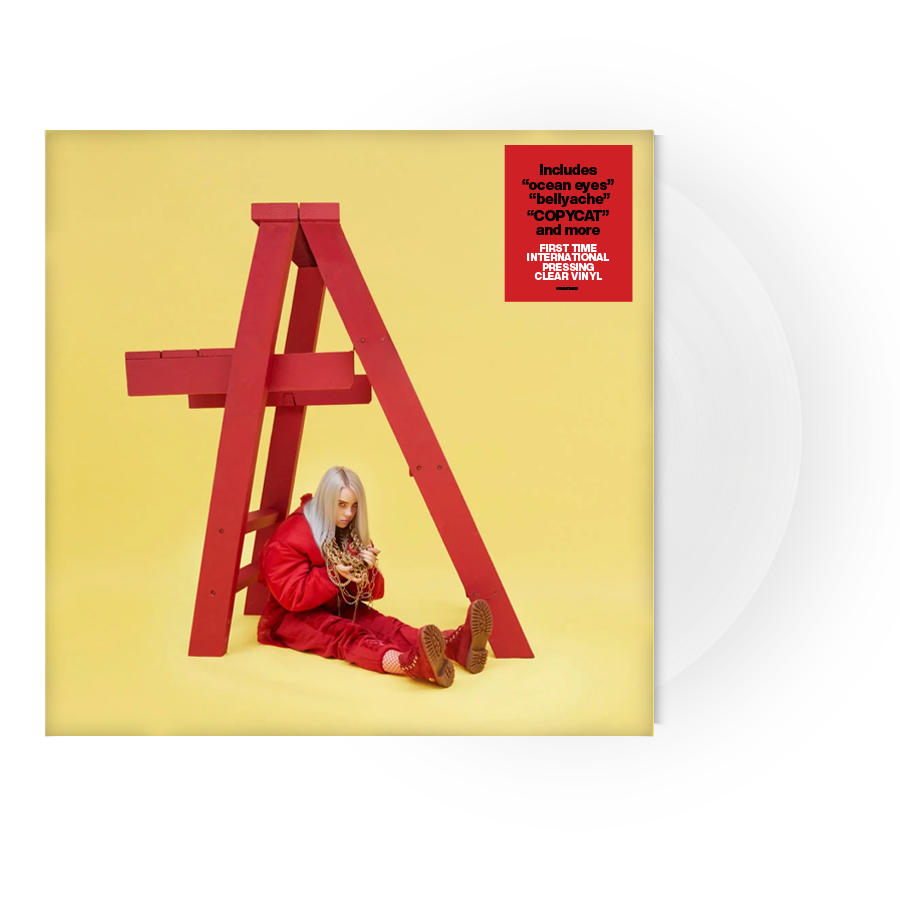 Billie Eilish - dont smile at me, International Clear Vinyl