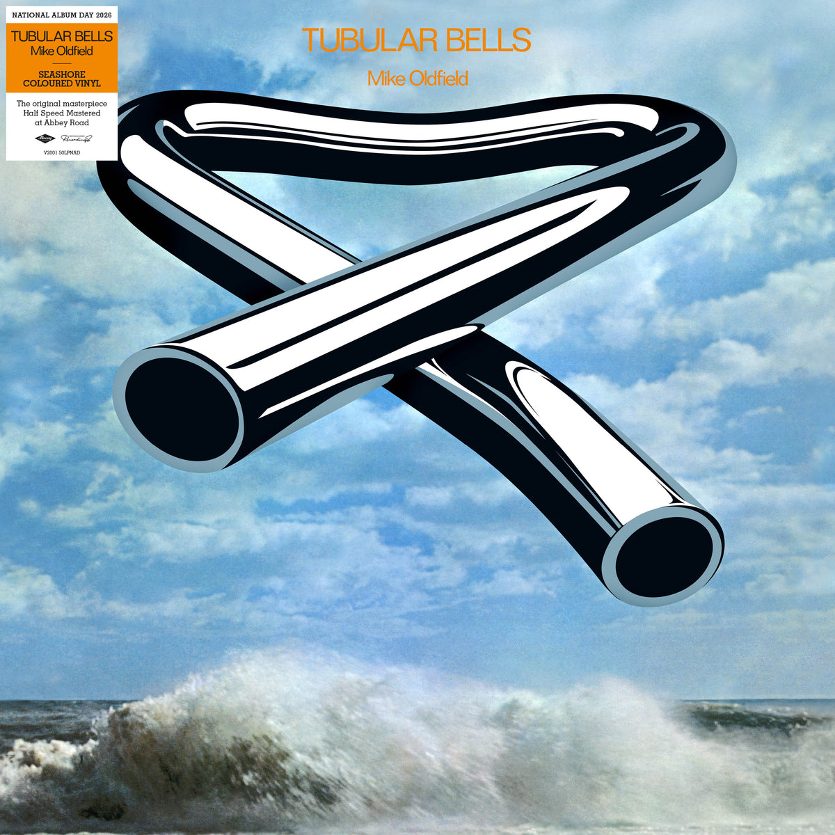 Tubular Bells (Icons and Inspirations), National Album Day 2026, Blue Seashore Vinyl by Mike Oldfield