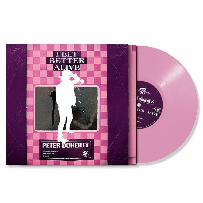 Peter DOHERTY - Felt Better Alive, light rose vinyl LP