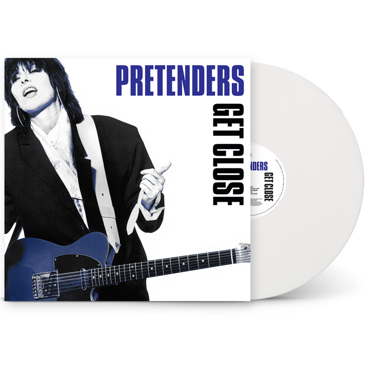 Get Close (40th Anniversary Edition), National Album Day White Vinyl, by Pretenders