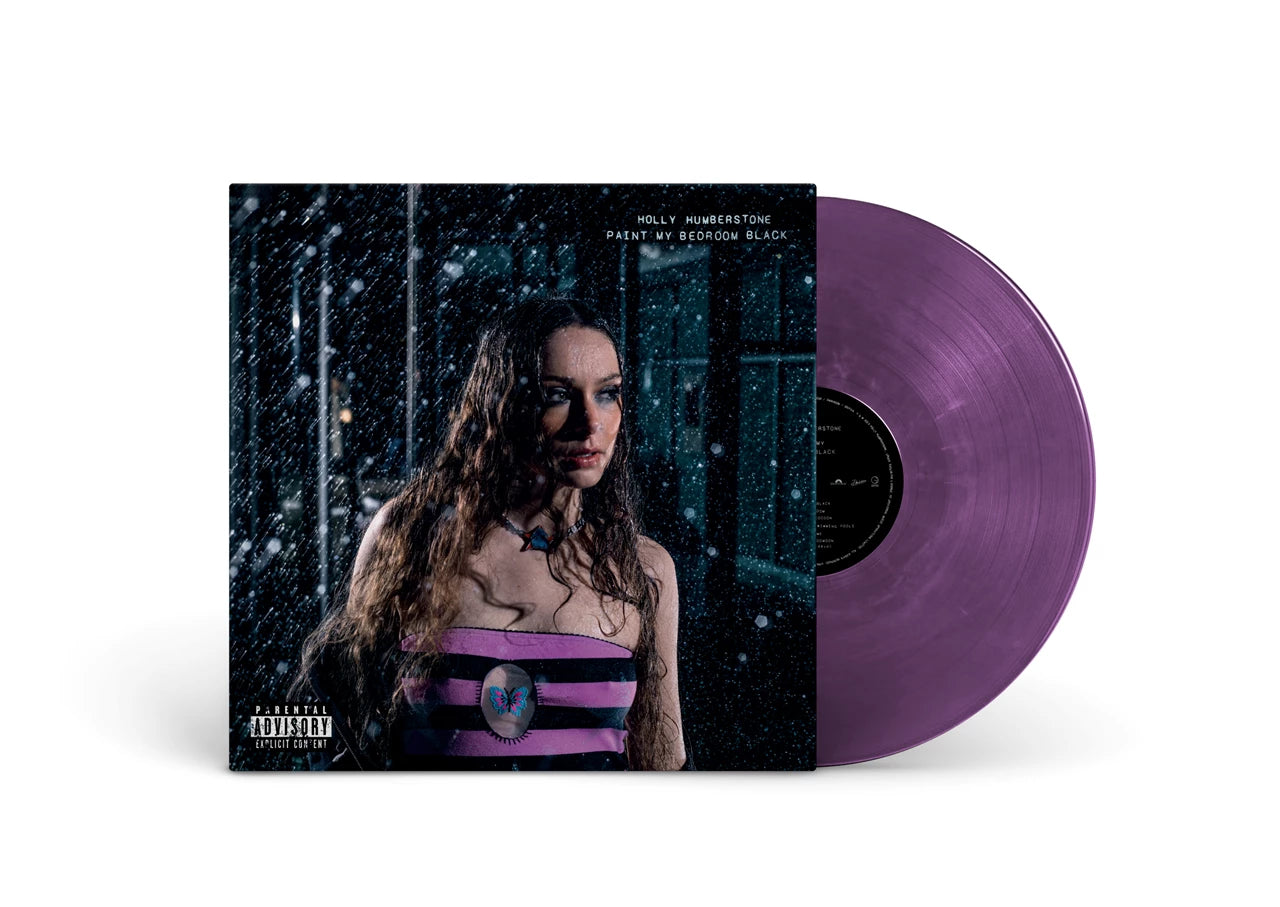 Holly Humberstone - Paint My Bedroom Black, exclusive alt-cover, eco-mix purple coloured vinyl