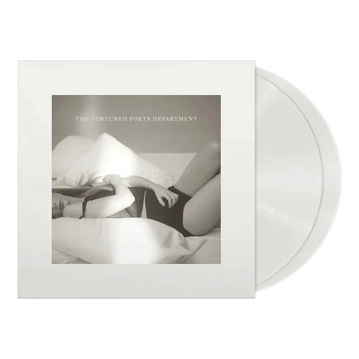 The Tortured Poets Department, 'The Manuscript' 2xLP Ghosted White Vinyl by Taylor Swift