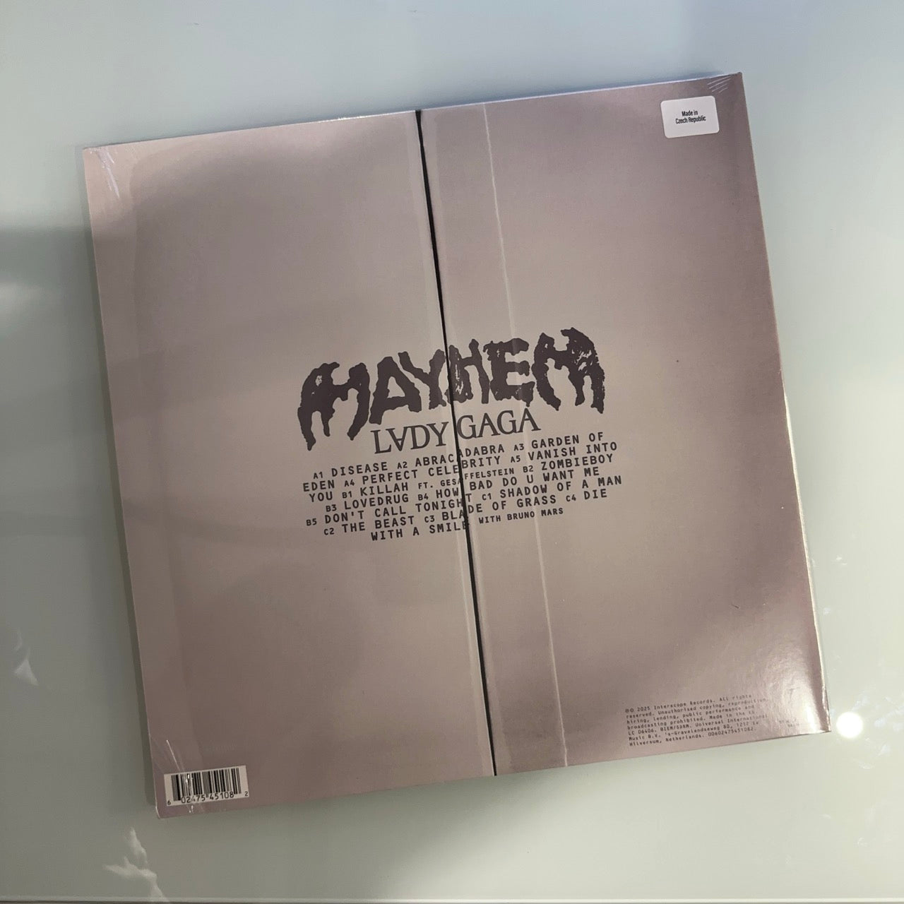 lady gaga mayhem record back 