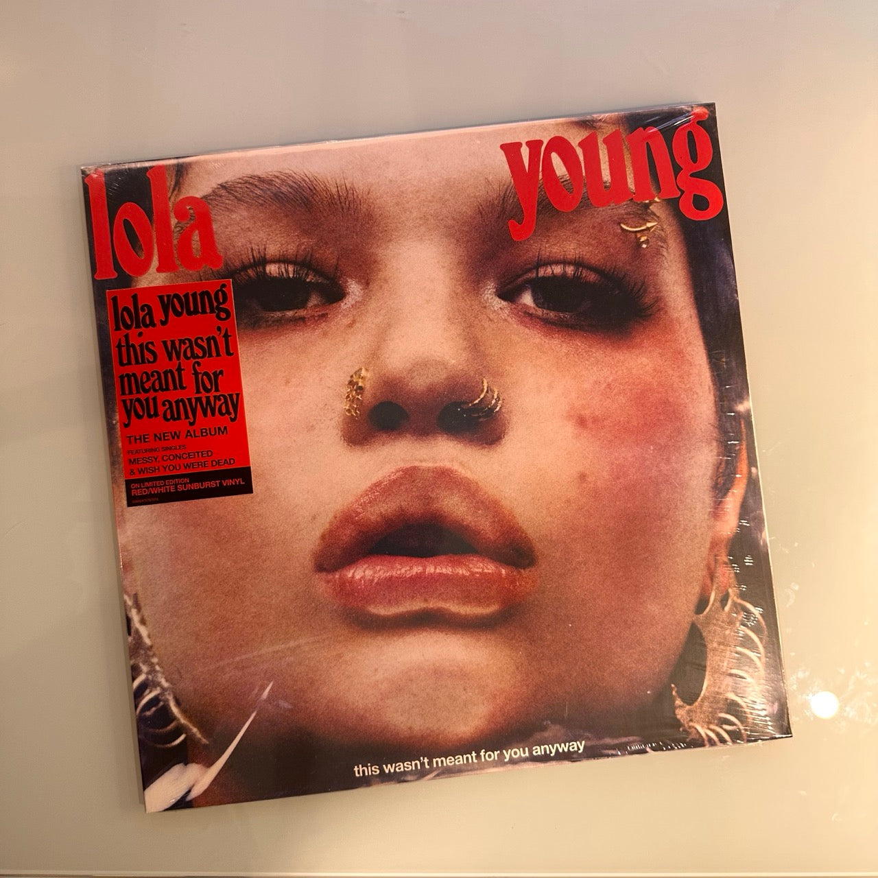 lola young this wasn't meant for you sunburst vinyl