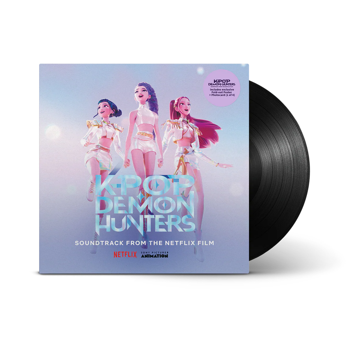 00602478686344 K-POP DEMON HUNTERS - (Soundtrack from the Netflix Film) Vinyl +foldout poster + photo card