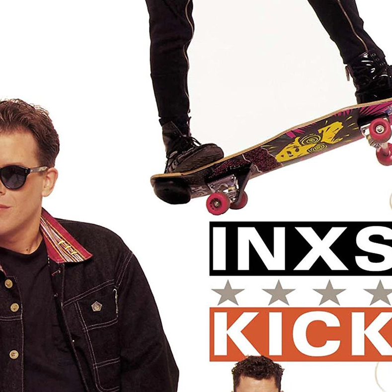 INXS - Kick, vinyl cover detail 2