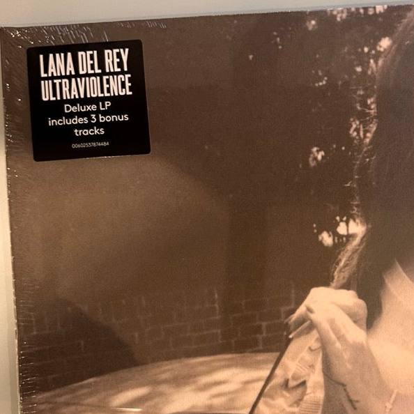 lana del rey ultraviolence front of vinyl hype sticker