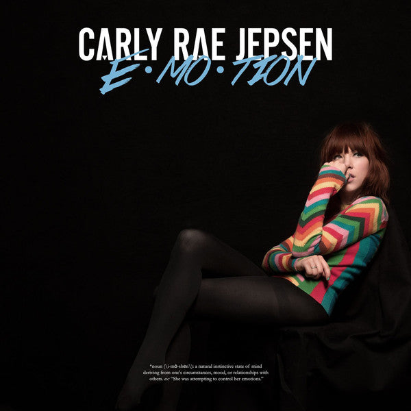 CARLY RAE JEPSEN - E•MO•TION (Emotion) 10th Anniversary limited edition black vinyl