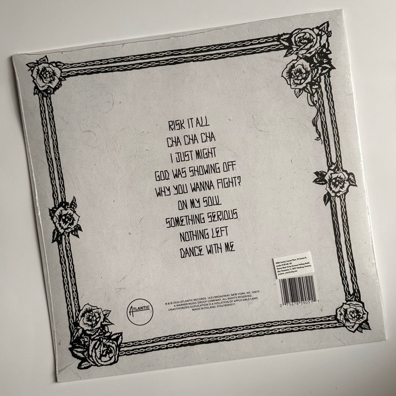 bruno mars album the romantic back over tracklist