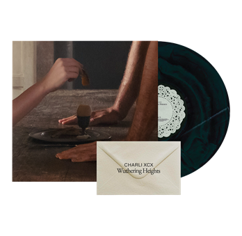 CHARLI XCX - Wuthering Heights, 140g Black & Green Marbled vinyl 0075678590818