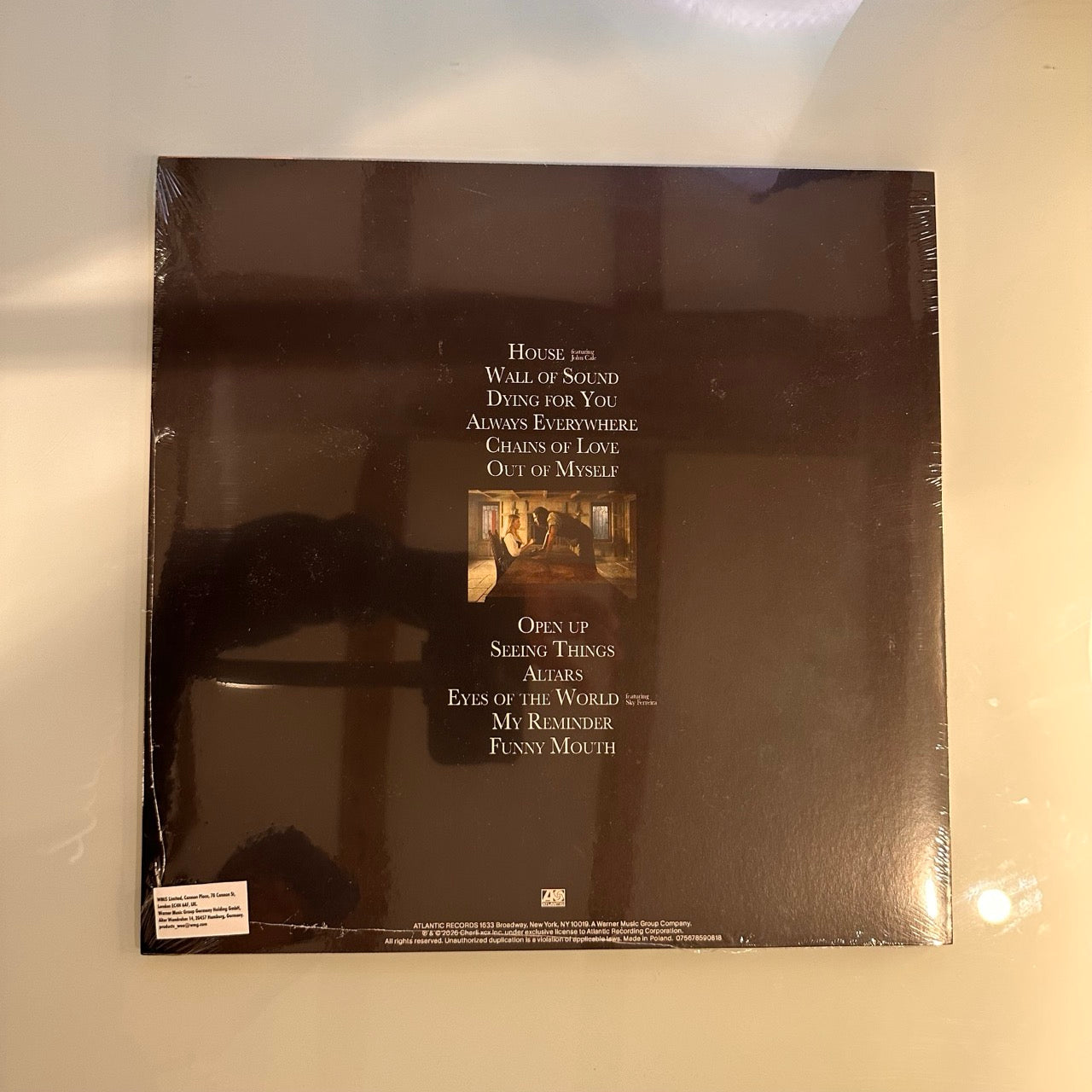 charli xcx wuthering heights record back cover