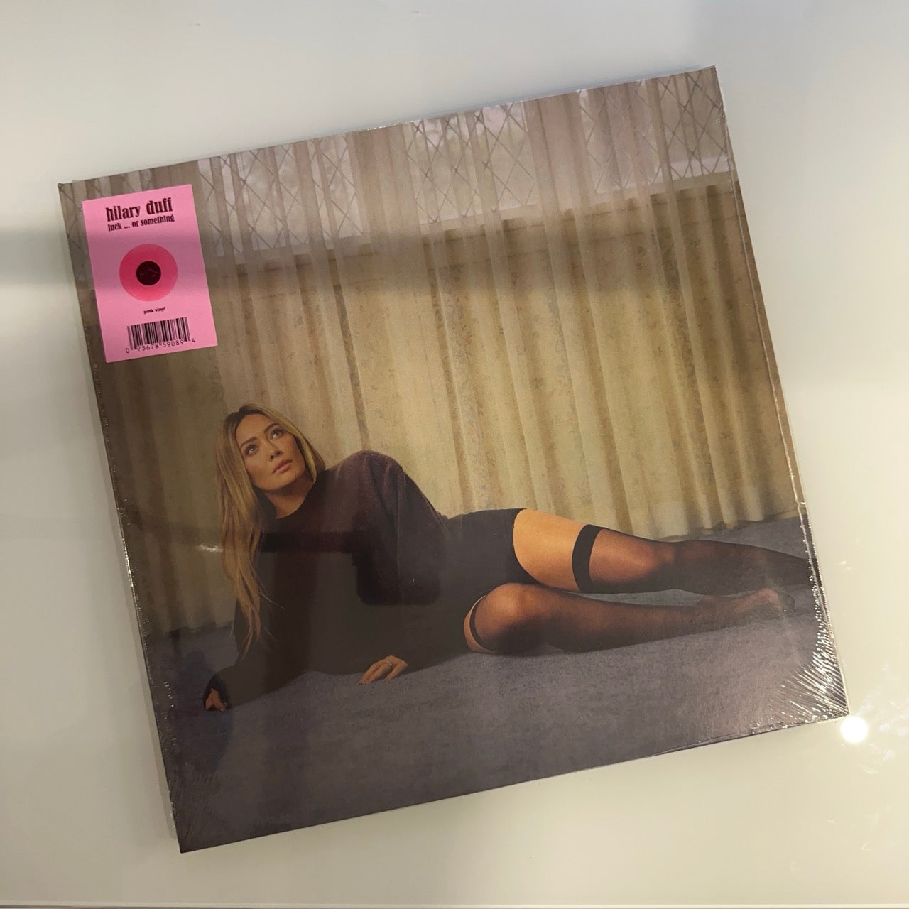 hilary duff  luck or something pink vinyl 