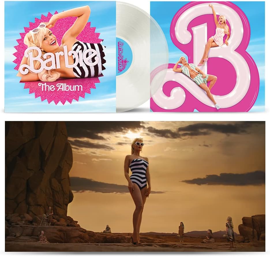 expanded view BARBIE - The Album, various artists, milk clear vinyl