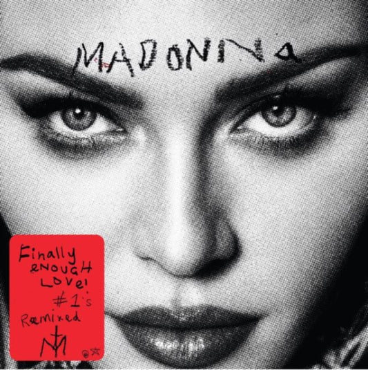 MADONNA - Finally Enough Love, 2XLP clear vinyl