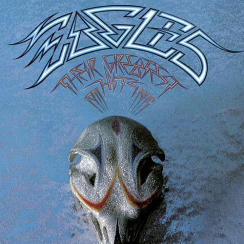 THE EAGLES - Their Greatest Hits 1971-1975, vinyl cover detail