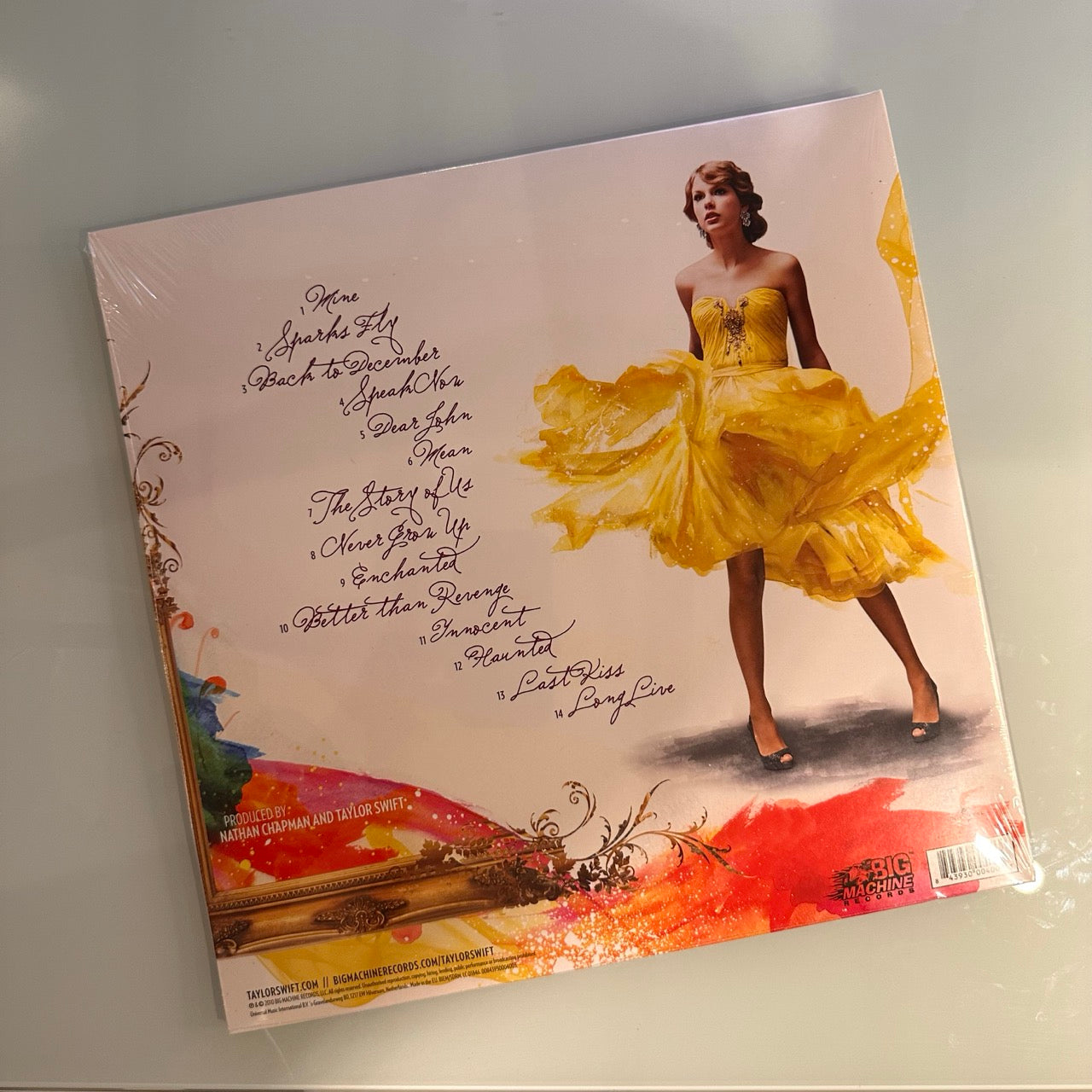 taylor swift speak now vinyl back