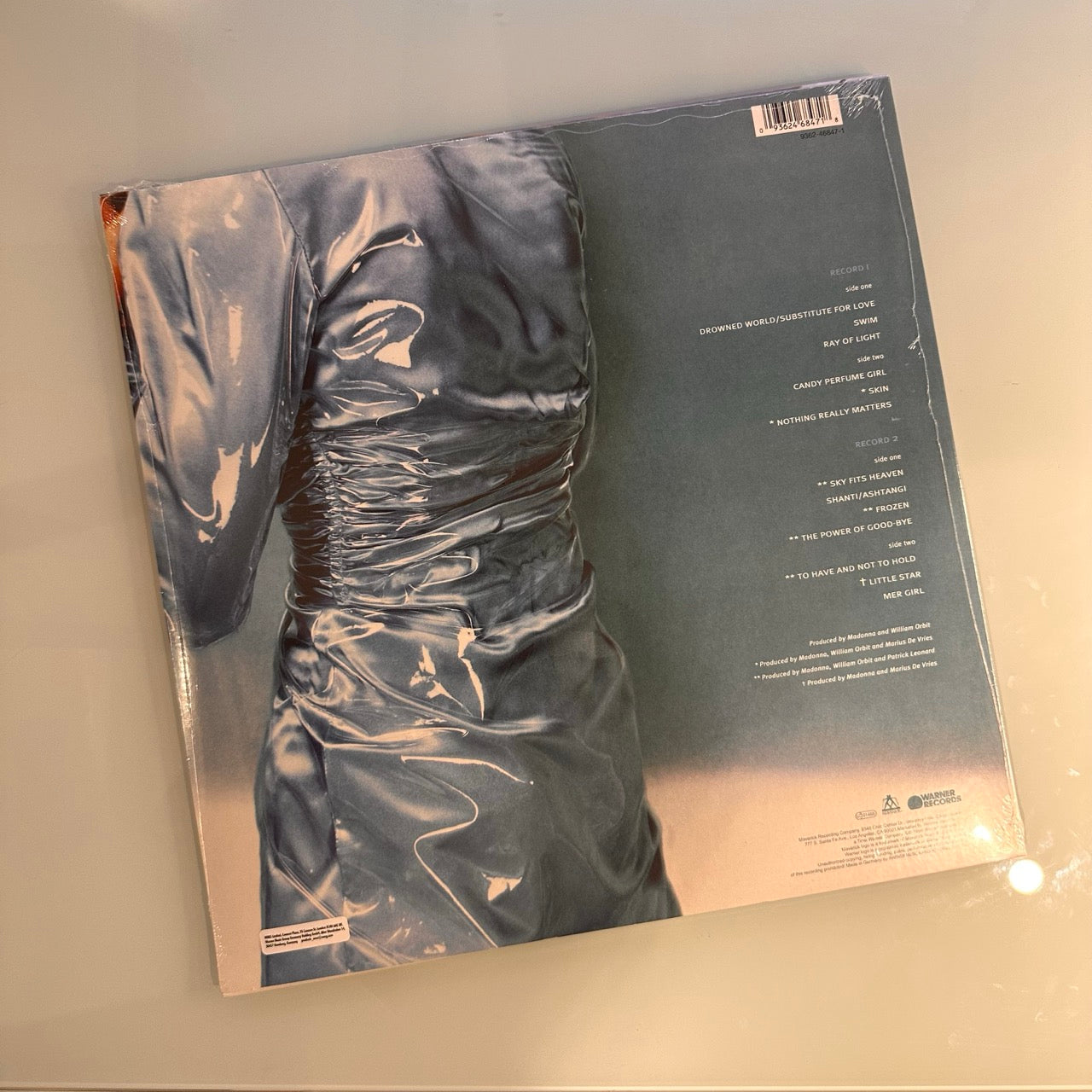 madonna ray of light record back