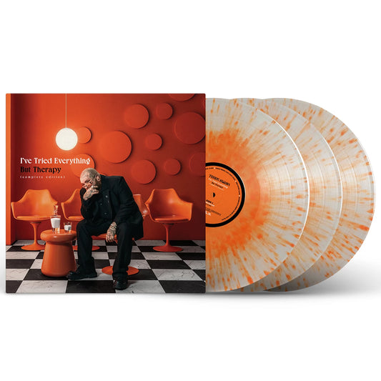 0093624827832 TEDDY SWIMS - I've Tried Everything But Therapy (Complete Edition) - 3xLP milky clear and orange splatter vinyl