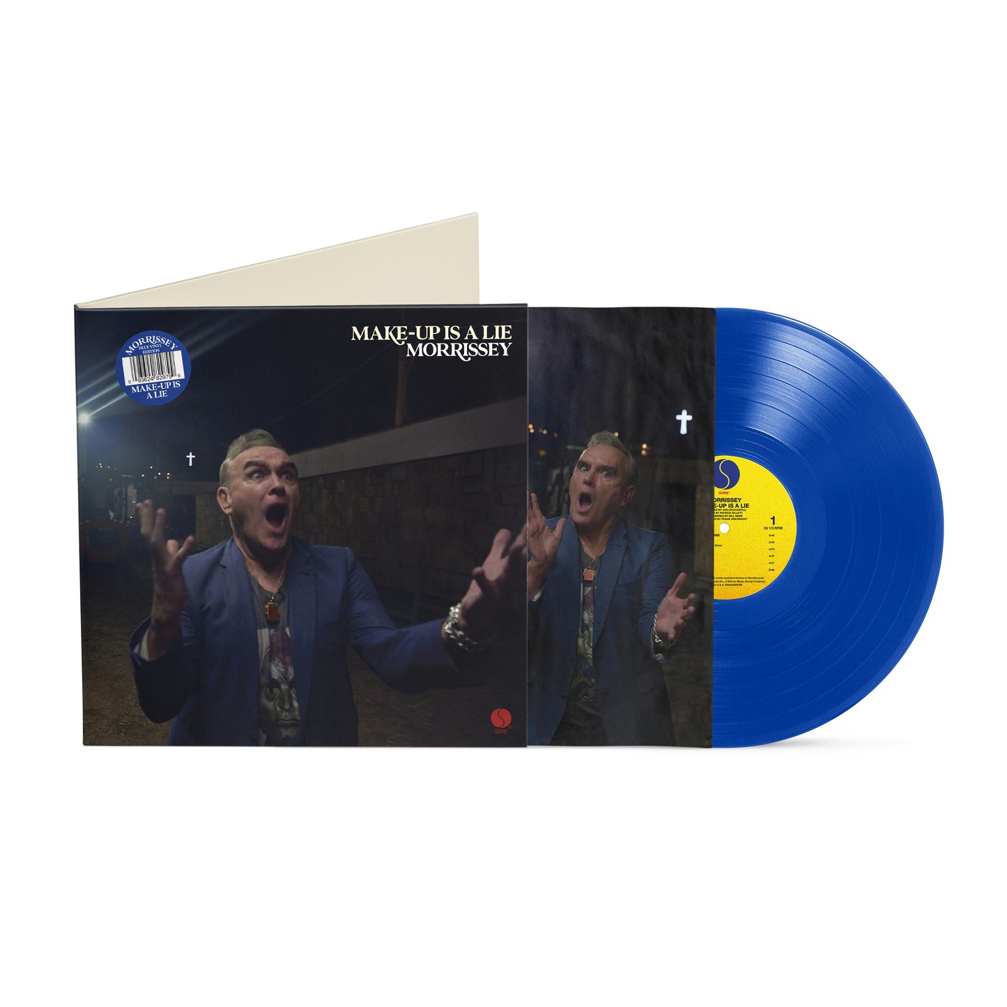 Make-up Is A Lie on Blue Vinyl LP