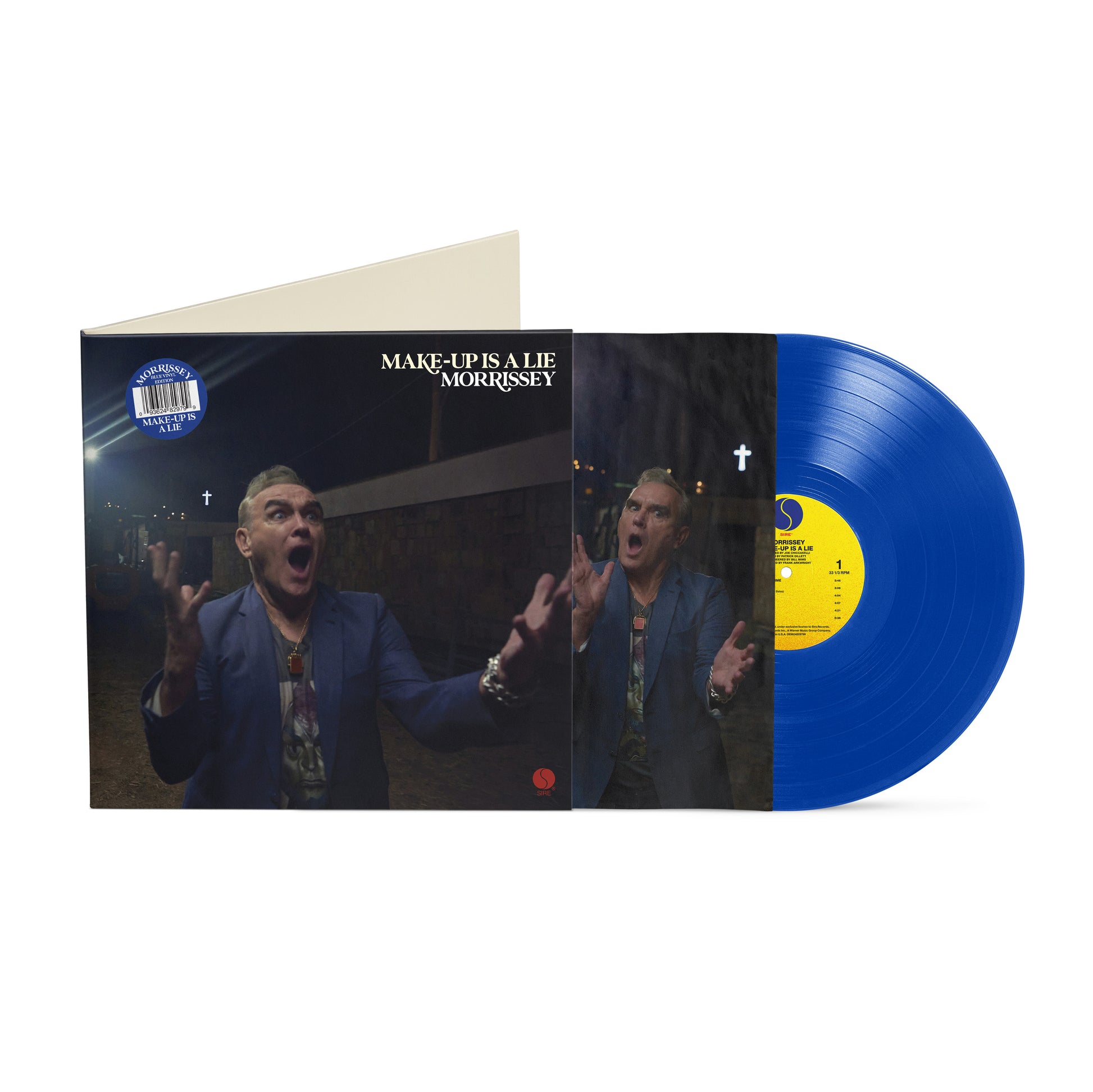 Make-up Is A Lie on Blue Vinyl LP