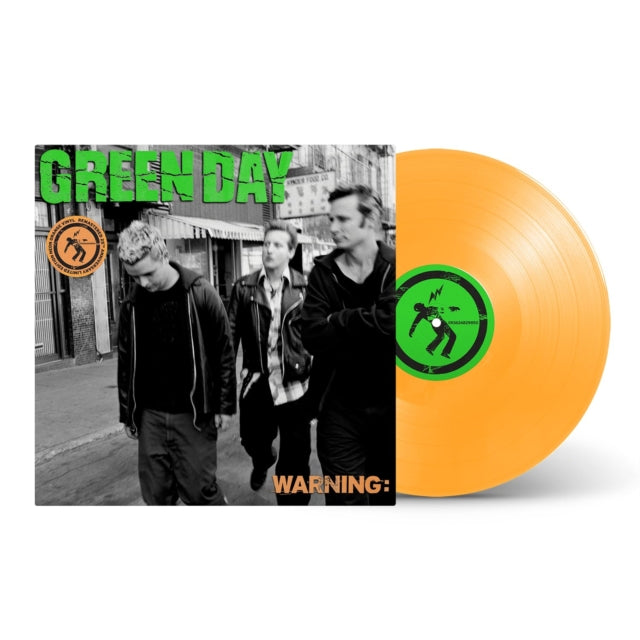 0093624829850 GREEN DAY - Warning (25th Anniversary Edition), limited edition neon orange vinyl