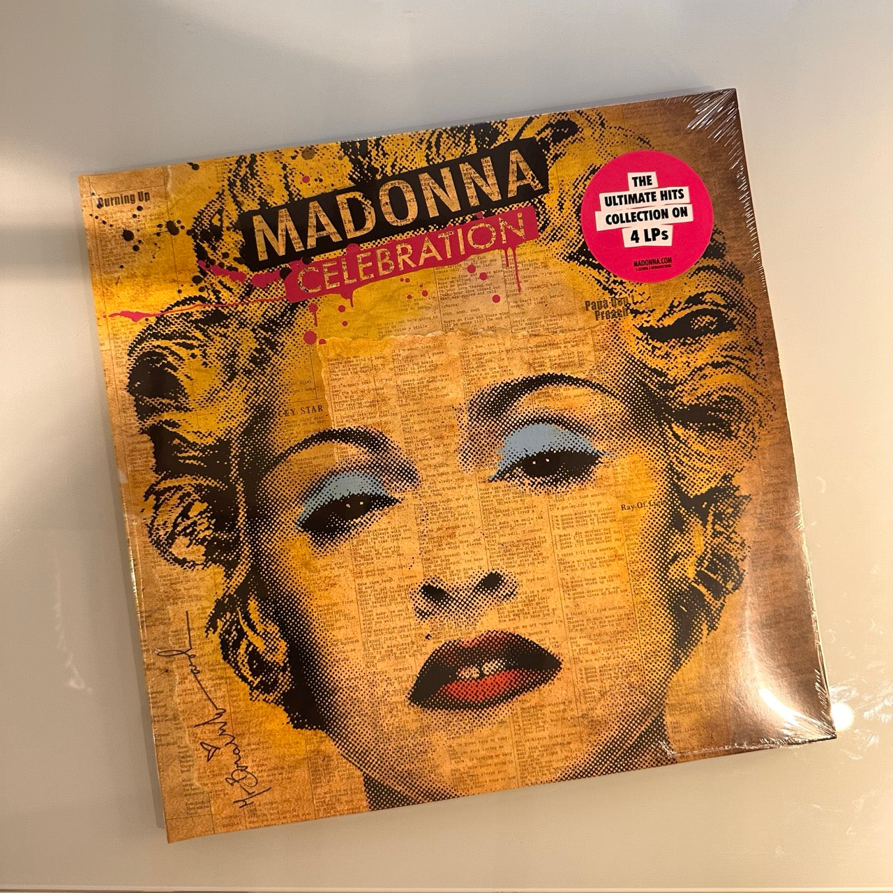 madonna celebration 4xlp record 