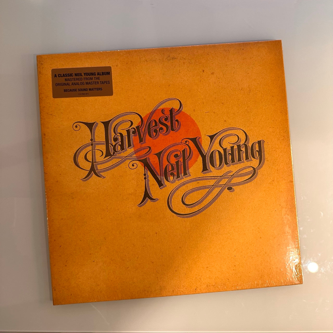 Neil Young Harvest album LP