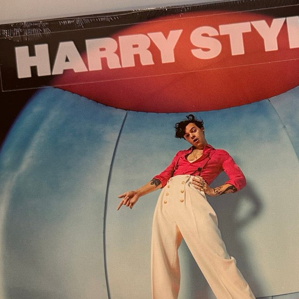 harry styles fine line album on vinyl sticker detail