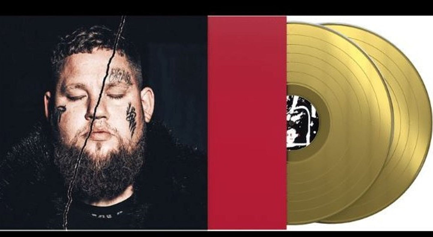 Rag 'N' Bone Man - Life By Misadventure, Limited Edition 2xlp Gold Vinyl exploded