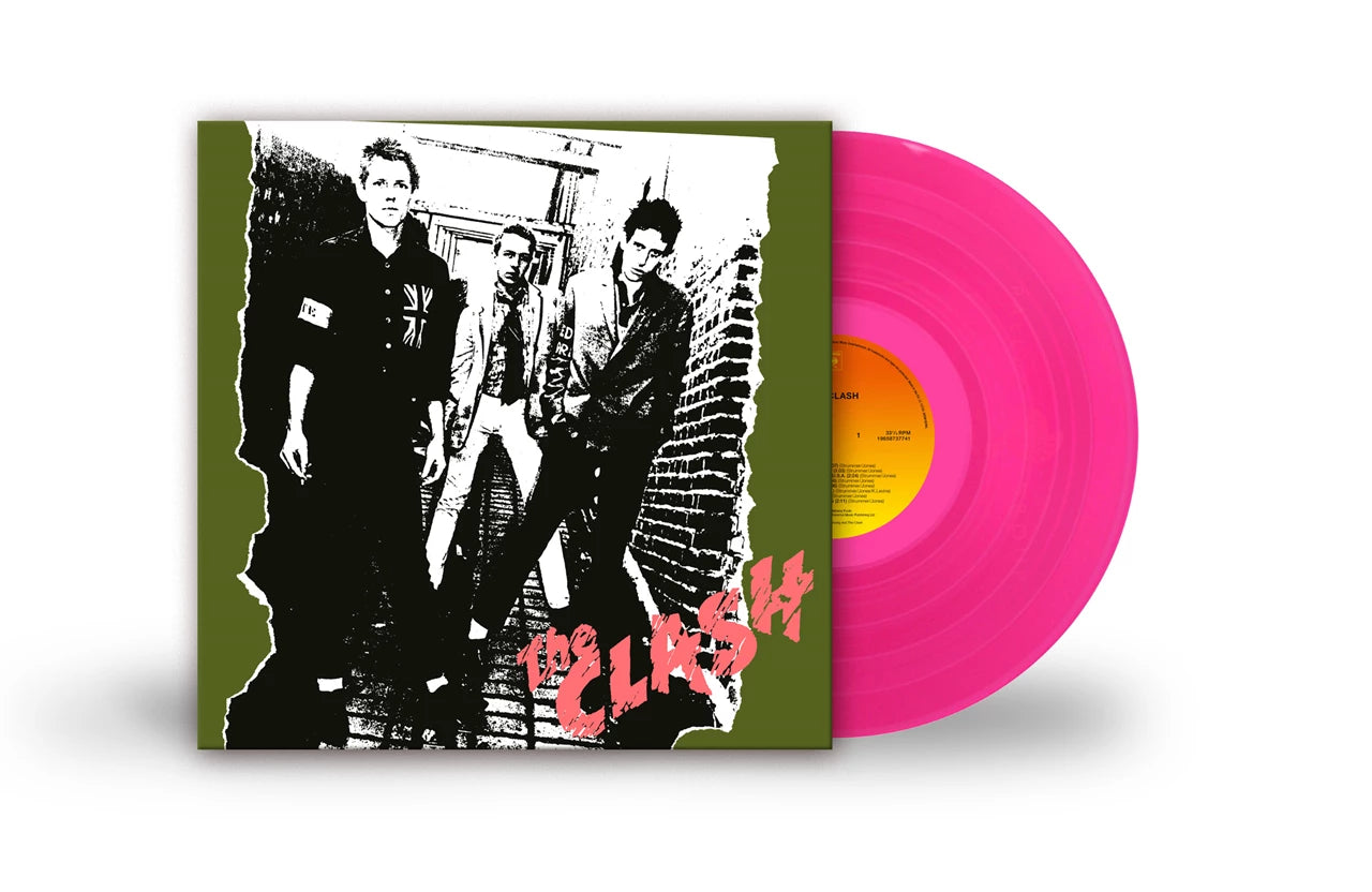 THE CLASH - The Clash, transparent pink vinyl