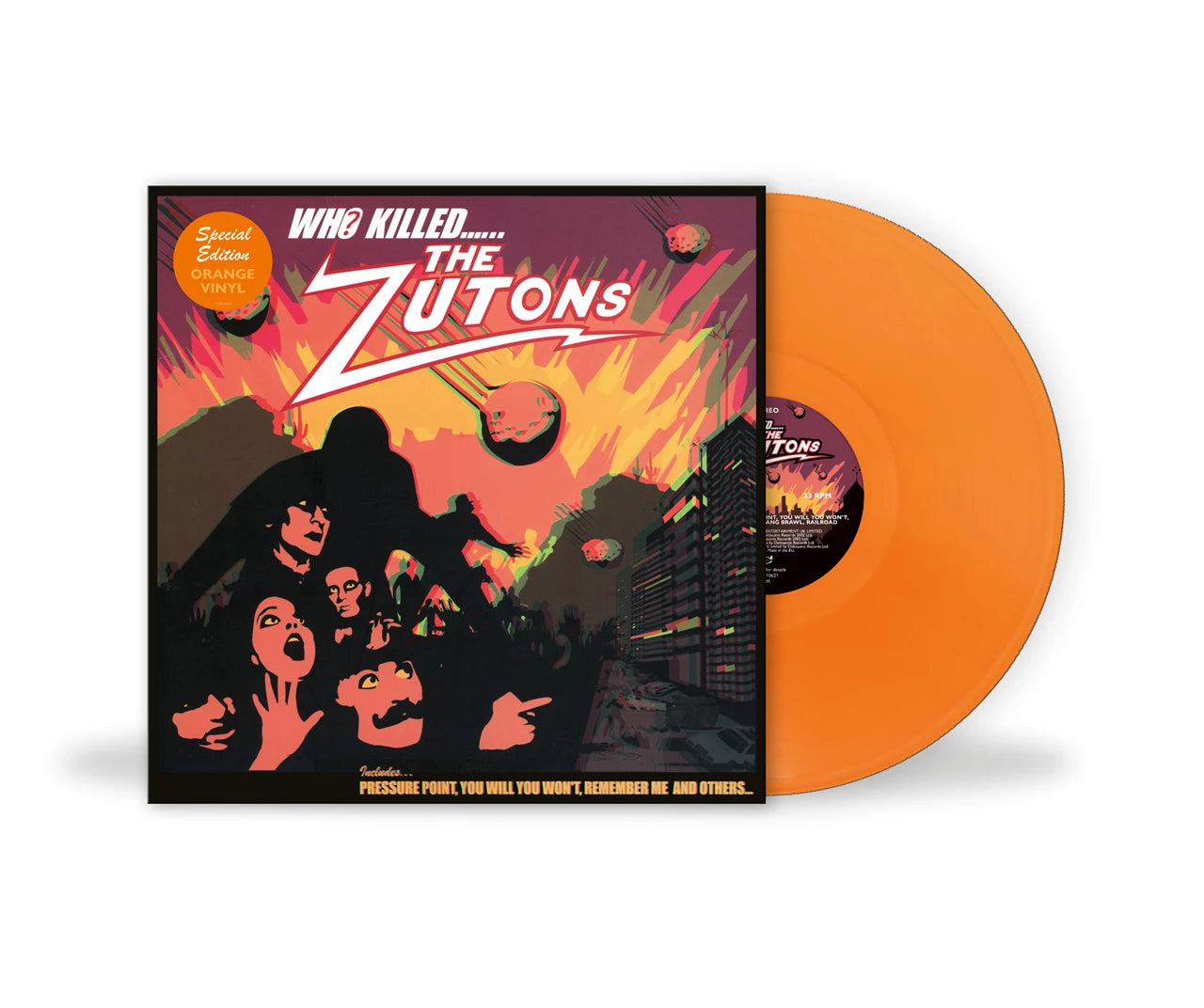The Zutons - Who Killed The Zutons, Orange Vinyl
