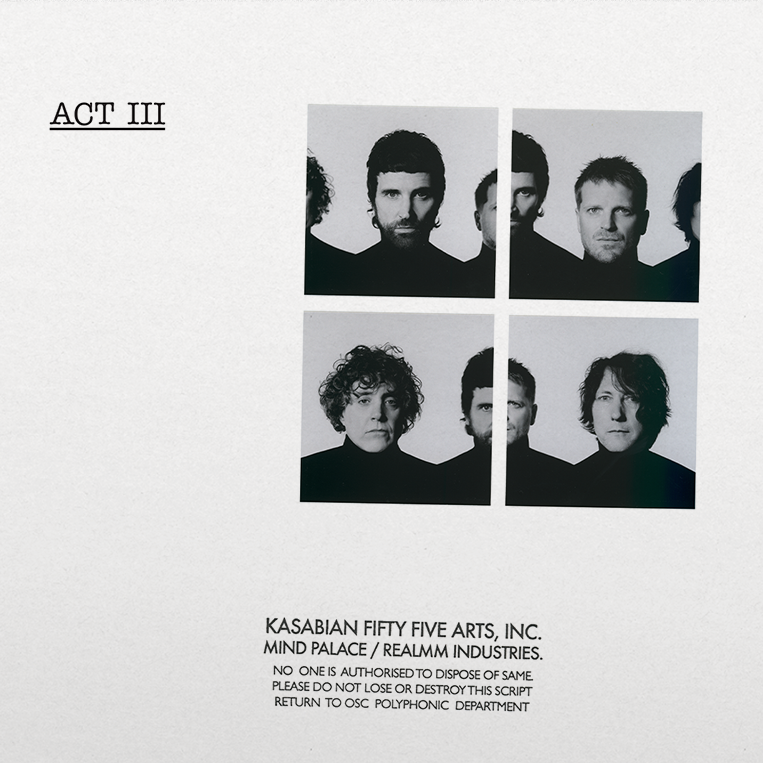 Kasabian - Act III, Retail Exclusive White Vinyl front cover