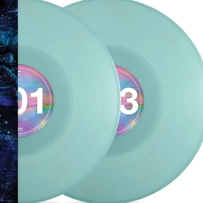 Doja Cat - Planet Her, 5th Anniversary Edition, Translucent Pale Blue 2xLP Vinyl close up inside