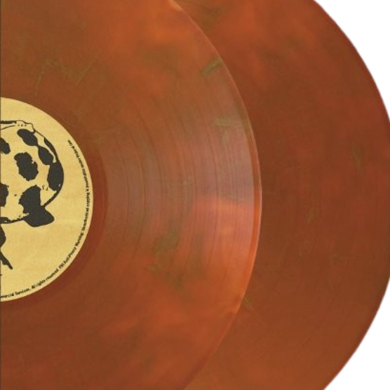 Noah Kahan - The Great Divide, American Rust Colour 2xLp vinyl close up