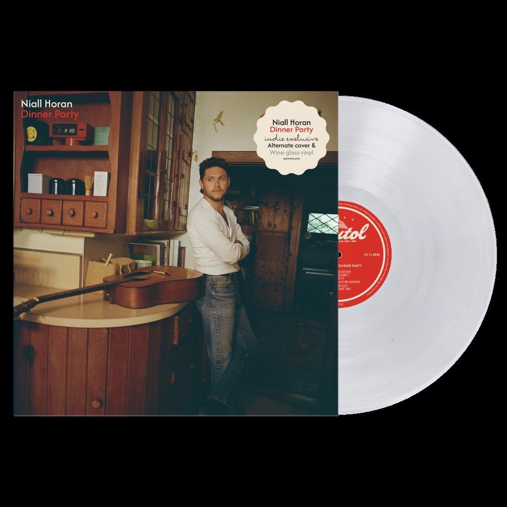 Niall Horan - Dinner Party, Indies Exclusive Wine Glass Vinyl, alt cover